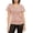 C-Pink137, variant on Womens Sequin Sparkly Wrap Tops Summer V Neck Short Sleeve Glitter T Shirt Night Out Party Wear Versatile Top