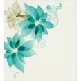 thumbnail image 3 of Ambesonne Teal Duvet Cover Set, Vintage Floral Elements, 2-Calking, Turquoise Beige, 3 of 6