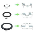 thumbnail image 6 of Sufanic For Large Strainer Rubber Washer Ring Pack Replacement Parts,Pack of 6, 6 of 8