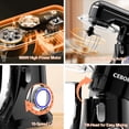 thumbnail image 4 of Batidora de pie CEBORY 6.5 qt 660 W 10 velocidades negra, 4 of 6