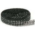 thumbnail image 2 of Darice Bling On A Roll 3mm X 3Yards 4 Rows Black and Silver, 2 of 2