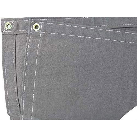 4 Ft. x 4 Ft. Olive Drab 10 Oz. Canvas Tarp