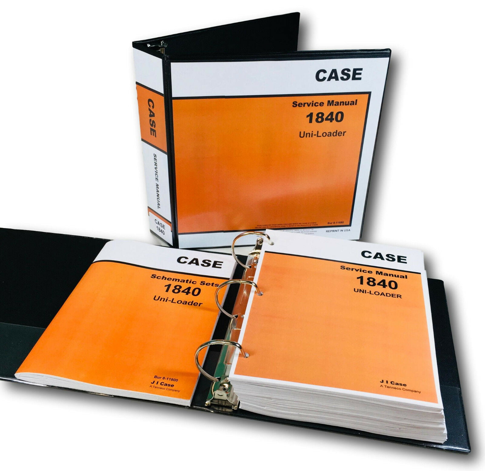 Case 1840 Skid Steer Uni-Loader Parts Catalog Manual Book 