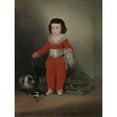 thumbnail image 3 of Goya, Francisco 12x14 Black Modern Framed Museum Art Print Titled - Manuel Osorio Manrique de Zuniga, 3 of 5