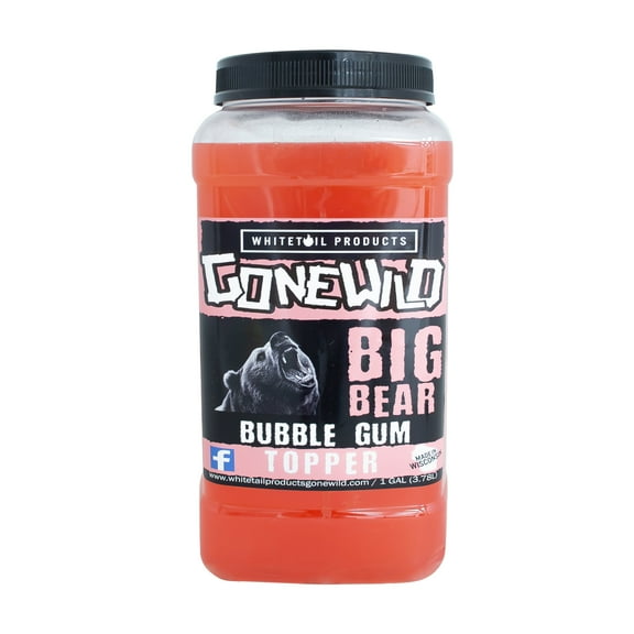 Whitetail Products Gone Wild, Bubble Gum Topper, Bear Attractant, 1 Gallon, G5642