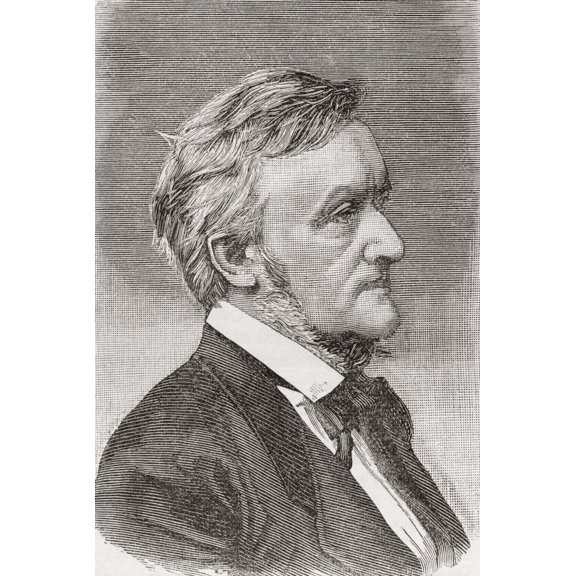 Wilhelm Richard Wagner 1813  Canvas Art - Ken Welsh  Design Pics (22 x 34)