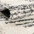 thumbnail image 3 of Rugs.com Serenity Shag Collection Rug – 10 Ft Round White Shag Rug Perfect For Kitchens, Dining Rooms, 3 of 6