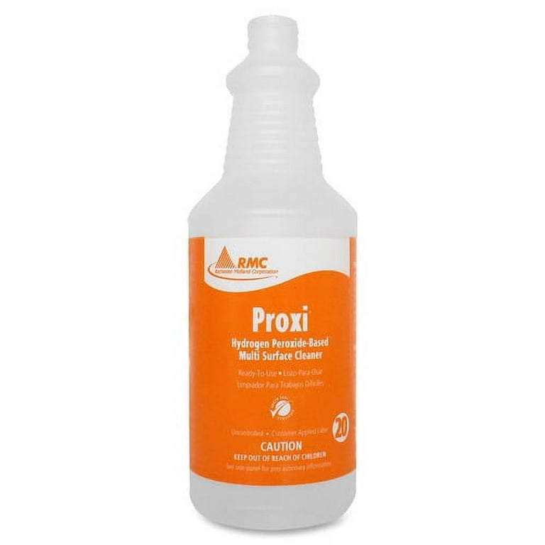 RMC Proxi Cleaner Dispenser Bottle - 1 Each - Frosted Clear - Plastic RMC Proxi Cleaner Dispenser Bottle - 1 Each - Frosted Clear - Plastic