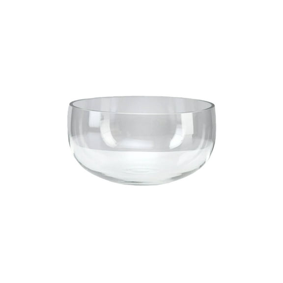 Serene Spaces Living Pack of 12 Clear Round Glass Bowl, 6" Dia & 3" Tall