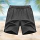 thumbnail image 4 of Pantalones Cortos de Carga Estirables Casuales con Cordón de Cintura Elástica con Bolsillos Múltiples para el Verano Al Aire Libre Y en el Hogar, 4 of 5