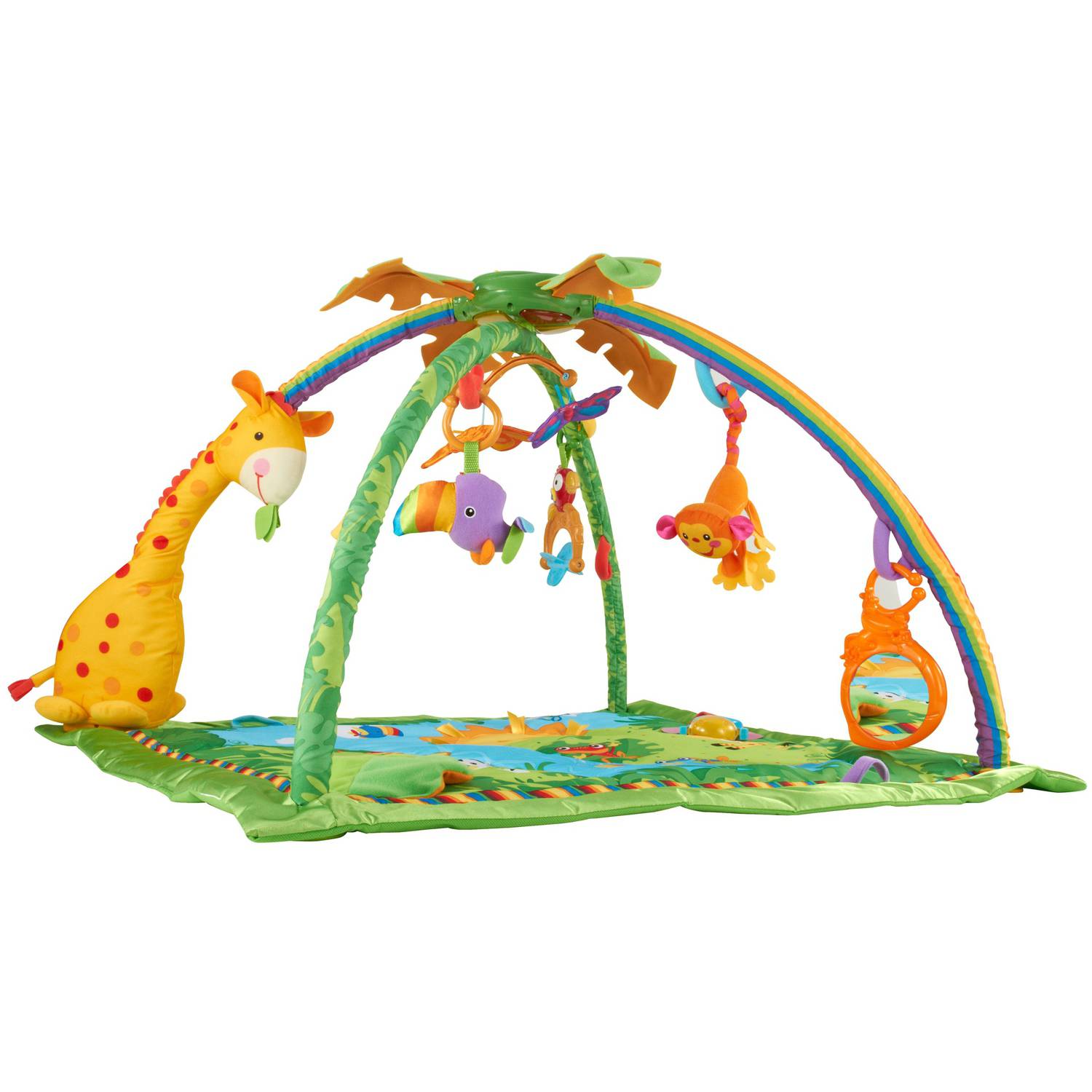Fisher-Price Rainforest Melodies & Lights Deluxe Play Gym - image 3 of 9