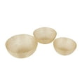 thumbnail image 6 of CosmoLiving by Cosmopolitan 7", 6", 6"H Round Gold Metal Decorative Bowl, Set of 3, 6 of 8