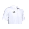 thumbnail image 3 of Under Armour Mens Team Performance Polo White 2XL, 3 of 3