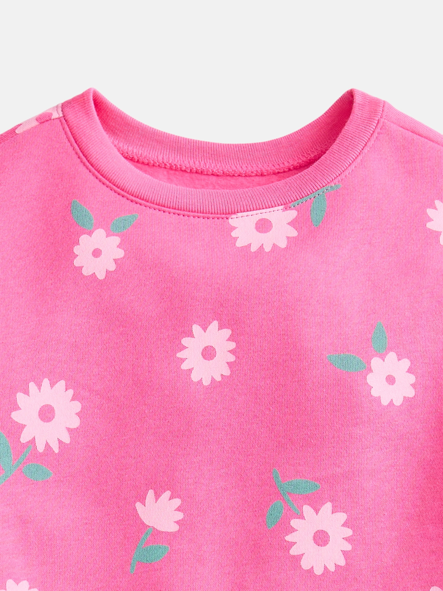 Wonder Nation Baby & Toddler Fleece Crewneck Sweatshirt, Sizes 6M-5T