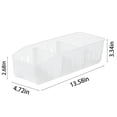thumbnail image 3 of Styesk Plastic Storage Bins That Can Be Partitioned - Perfect For Kitchen Organization Or Pantry - Refrigerator/cabinet Organizer, 3 of 7
