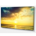 thumbnail image 2 of Yellowish Sky over Serene Seashore, 2 of 3