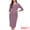 Mauve, variant on DARING DIVA Women's A-line 3/4 Sleeves Front Pleated Maternity Dresses S Black