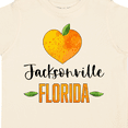 thumbnail image 4 of Inktastic Jacksonville Florida Orange in Heart Boys or Girls Toddler T-Shirt, 4 of 5