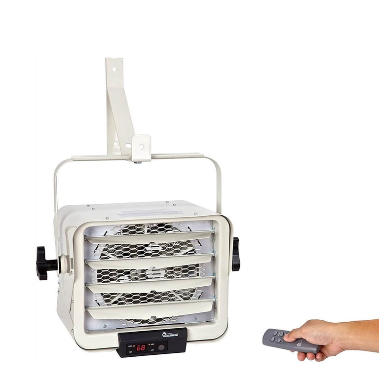 Dr. Infrared Heater, 7500W 240V Electric Garage Heater, Wall or Ceiling  Mounted with Remote - Walmart.com