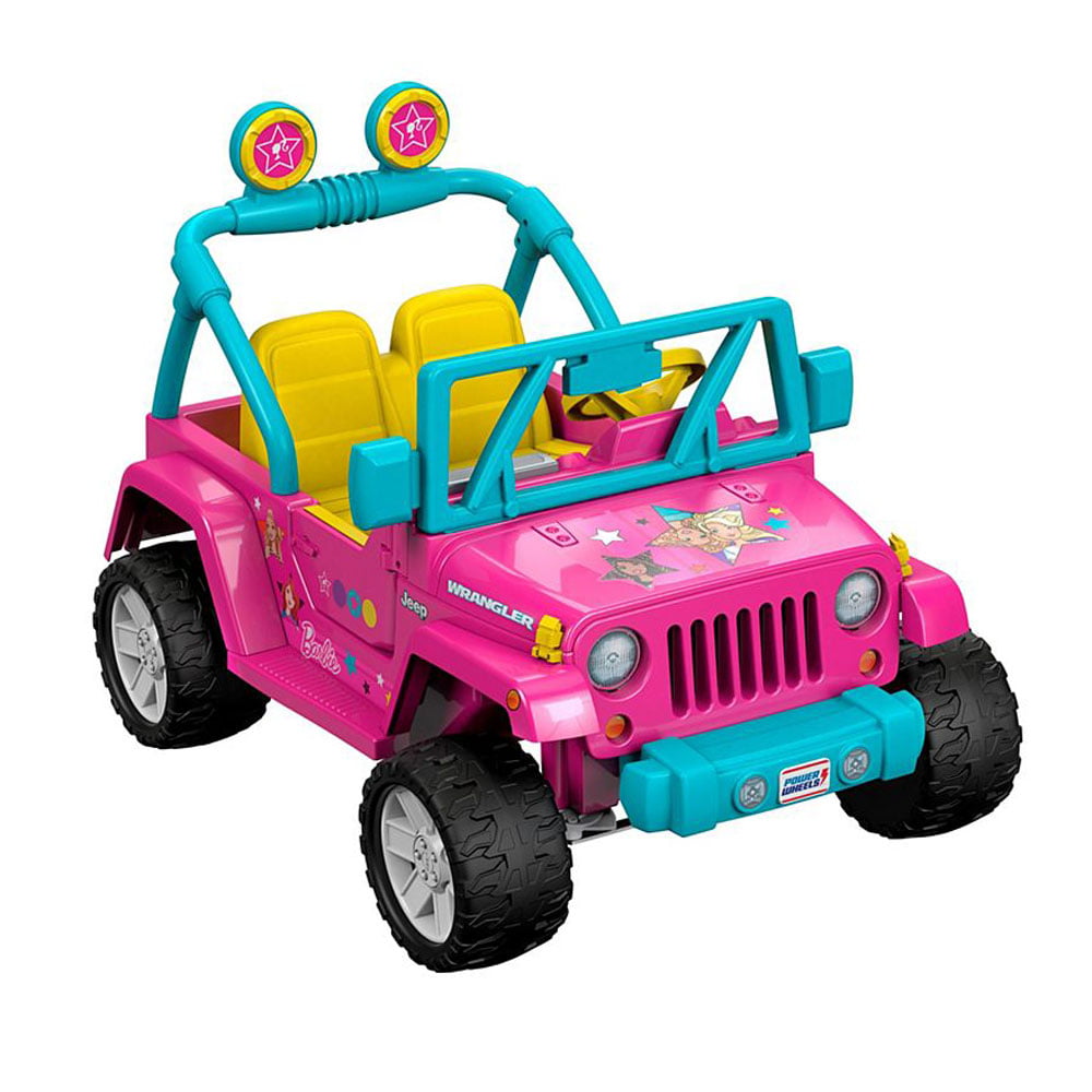 Power Wheels Barbie Jeep Wrangle & 12 Volt Rechargable Replacement Battery  
