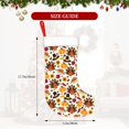 thumbnail image 4 of Haiem turkey hat Pumpkin Pattern Christmas Stockings, Personalized 18 Inches Knit Christmas Stockings Xmas Hanging Stockings for Family Christmas Decorations, 4 of 7