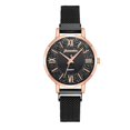thumbnail image 3 of Juxiaoshou Montre Mode pour Femmes Horloge Acier Inoxydable Décontractée Robe Poignet Cristal, 3 of 9