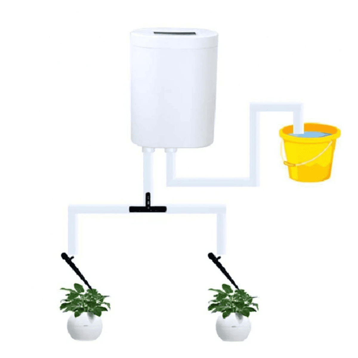 16 Heads Automatic Plant Flower Watering Pump Accsesories Plants Sprinkler Drip Irrigation Device Water System Kit