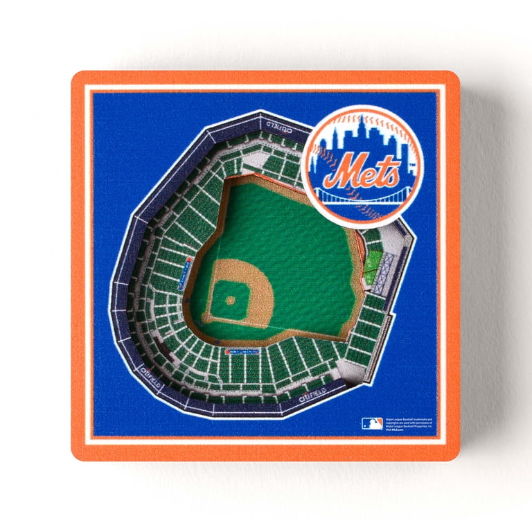 YouTheFan MLB New York Mets 3D StadiumView Magnet - Walmart.com