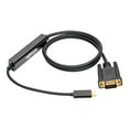 thumbnail image 2 of Tripp Lite U444-003-V 3 feet USB 3.1 Gen 1 USB-C to VGA Adapter Cable (M/M) Retail, 2 of 3