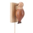 thumbnail image 1 of Door Door Knocker Decorative Bird Shape Wooden Door Knocker with Pull Rope for Home Entrance, 1 of 7