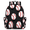 Black, variant on Black and White Cowhide Print Backpack, Lightweight 15 Inch Laptop Backpack for Men Women, Casual Daypack for Travel Work, Cowhide Print