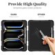 thumbnail image 3 of Funda para iPad Pro 2024 M4 de 13 pulgadas con cristal templado negro, 3 of 7