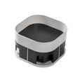 thumbnail image 3 of destyer 360 Degrees Seasoning Organizer 2 Tiers Rotating Spice Rack Turntable Spice Shelf Rotatable Condiments Holder Stand for Seasoning Salt Sugar Pepper, 3 of 9
