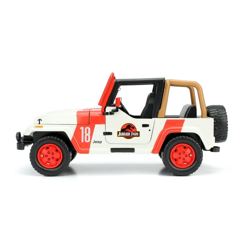 Amazon.com: Jada 1992 Jeep Wrangler Jurassic World Movie 1