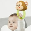 YIWULA Baby Cartoon Plushring Bell Newborn Hand Grasp Toys Soft Mobile Infant Crib Doll