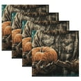 thumbnail image 5 of Qxltty Halloween Scarecrow Napkins 20×20in Perfect for Parties Dinners Weddings Cocktail Housewarming Cloth Napkins Set of 6, 5 of 8