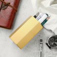 thumbnail image 3 of 1pc Porte-Stylo en Acier Inoxydable Hexagonal en Métal, Stockage de Papeterie de Bureau, 3 of 4