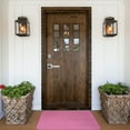 thumbnail image 6 of Disketp Pink Gingham Mat For Front Door Outside - Doormat Outdoor Entrance - Welcome Mats Outdoor,Outside Entry And Outdoor Entrance 16''X24'', 6 of 9