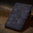 thumbnail image 7 of MonsDirect Case for iPad iPad 9th Generation 10.2 inch 2021-2019, 8th/7th Generation Suede Multi-Angle Stand Cover with Smart Wake/Sleep & Pen Holder & Card Slots for iPad 10.2/Pro 10.5 inch, Black, 7 of 7