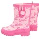 thumbnail image 1 of Botas de lluvia Barbie rosa con logo brillos talla 7.5 EE. UU. niña, 1 of 3