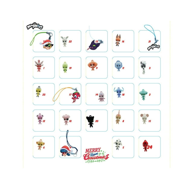Amazon.com: Miraculous Ladybug Ultimate Advent Kwami