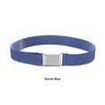 thumbnail image 2 of 1 Set Simple Conception Enfants Élastique Ceinture Garçons Réglable Boucle Extensible Ceinture Réutilisable Jeans Lavable Vêtements Accessoires Jeans Bleu, 2 of 8