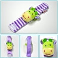 thumbnail image 4 of Sonajero De Muñeca Para Bebé, Buscador De Pies, Calcetín De Peluche, Juguete Para Bebé, Cumpleaños, Vacaciones, Regalo De Nacimiento Para Recién Nacido4 Unids/Set Minnieouse FN005495-00, 4 of 6