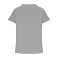 thumbnail image 5 of Raeneomay Oversized T Shirts for Women Fashion Casual 3/4 Sleeves Round Neck Tops Loose Blouse Summer Tops, 5 of 6