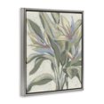 thumbnail image 3 of Stupell Industries Pastel Paradise Plants Gray Framed Floater Canvas Wall Art design by June Erica Vess, 31 x 25, 3 of 9