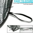 thumbnail image 2 of AUTOXBERT Extra Large Windshield Sun Shade Visor Sunshield Block for Truck Van UV Block, 2 of 14