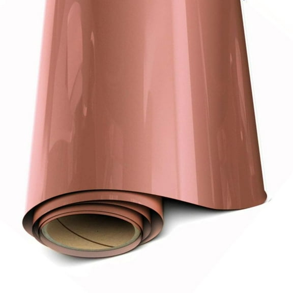 Siser EasyWeed Stretch Heat Transfer Vinyl -Rose Gold 12x15" Sheet - HTV Iron On Vinyl