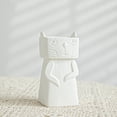 thumbnail image 3 of jifeng Ceramic Planter Pots Planters Porcelain Decorative Flower Pot for , Arrangement 5.5x5.5x12cm, 3 of 8