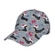 thumbnail image 1 of Fotbe Christmas Hat Dachshund Gorro Clásico de Béisbol, Gorra Ajustable con Broche Snapback, Gorro de Exterior de Algodón Suave, 1 of 6