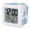 Lake Blue Sky Blue, variant on Blue Turtle Coastal Digital Alarm Clock for Bedrooms, Smart LED Alarm Clock with 7 Color Changing Night Light, Summer Beach Nautical Coral Silent Wake Up Clocks for Sleep Study Cooking 3.2"x3.2"